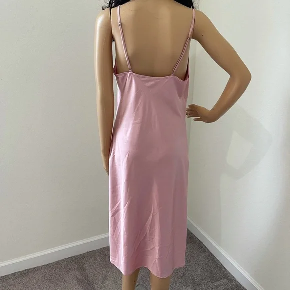 Forever 21 Cowl Neck Midi Silk Dress - Picture 10 of 12